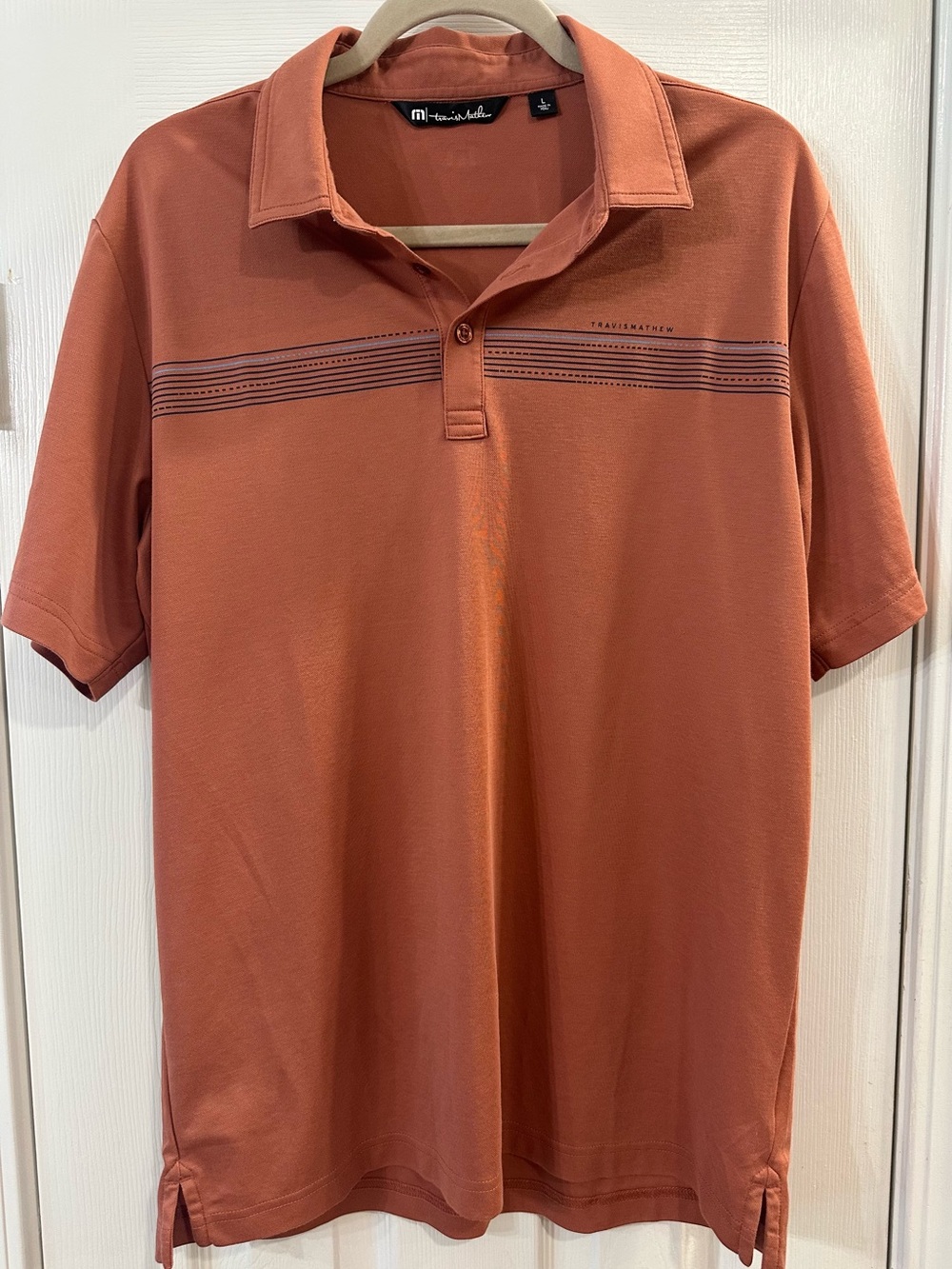 Travis Mathew Dry Dock Golf Polo Shirt -- Size Large